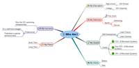 A mind map after added icons